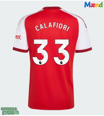 Arsenal Riccardo Calafiori #33 Replika Hjemmebanetrøje 2026-27 Kortærmet